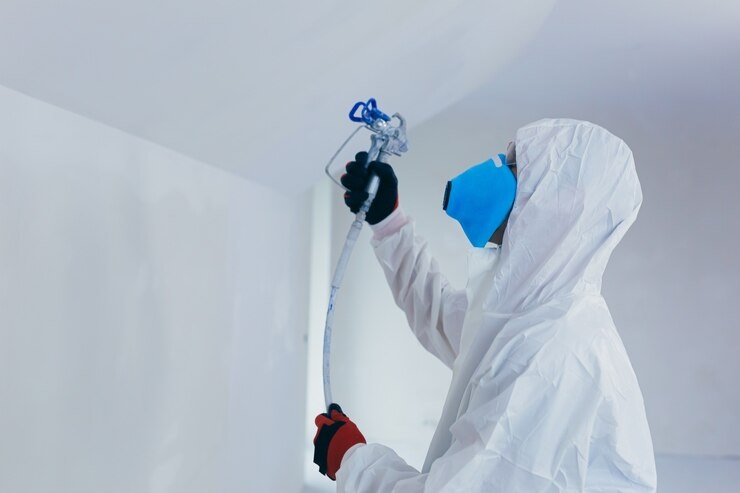 Zo Krijg je een Egaal Plafond met Professioneel Spuitwerk